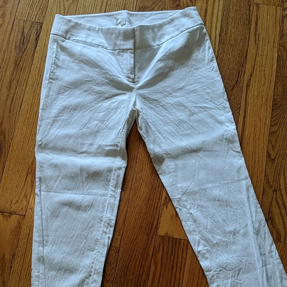 Ann Taylor Loft White Pants